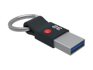 USB FlashDrive Nano Ring 32GB EMTEC (Black)
