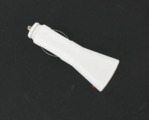 White Universal USB Car Charger 5V 1A