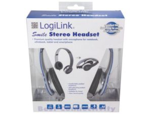 LogiLink Stereo High Quality Headset Blue (HS0031)