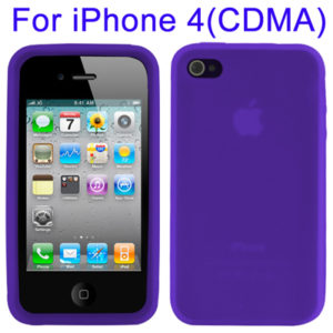 OEM Silicon Case Purple (iPhone 4 / 4S)