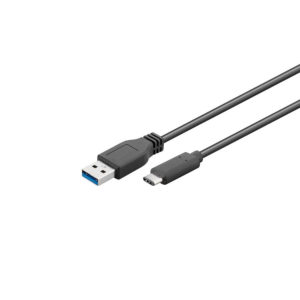 Καλώδιο Type C 3.1 σε USB 3.0 Φόρτισης - Data 1m Μαύρο Well USBC/USB3.0-1.0-WL ( 16827 )