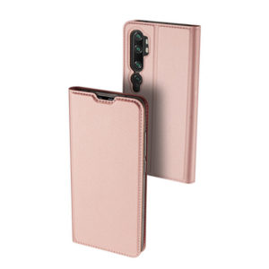 Θηκη Book DD Skin Pro Για Xiaomi Mi Note 10 Ροζ Χρυσο