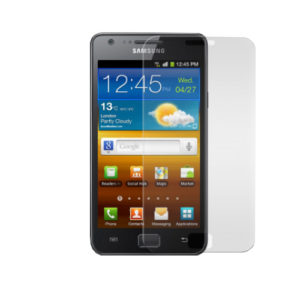 Tempered glass No brand, for Samsung Galaxy S2, 0.3mm, Transparent - 52115