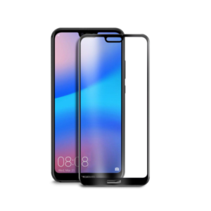 Tempered glass No brand, For Huawei P20 Pro, 3D, Full glue, 0.3mm, Black - 52460