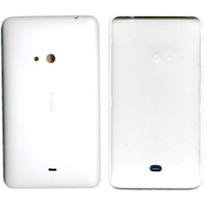 Καλυμμα Μπαταριας Για Nokia Lumia 625 Άσπρο Με Πλαστκους Διακοπτες