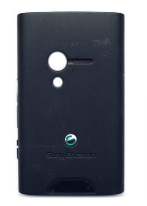 Καλυμμα Μπαταριας Για SonyEricsson X10 mini Xperia Μαυρο Με Πλαινα Πλαστικα Κουμπια OR