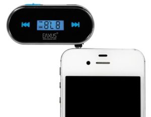 EAXUS FM transmiter SMALL for iPhone / Samsung