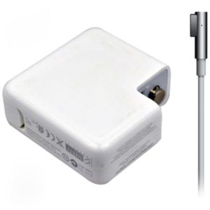 Adapter DeTech for Apple 85W 18.5V/4.65A magnetic 5 pin 2 pin, White - 279