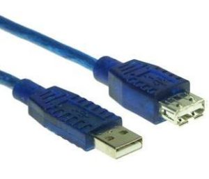 USB 2.0 A/A M/F 5m ΠΡΟΕΚΤΑΣΗ (Blue)