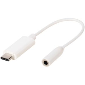 VIVANCO USB TYPE C ADAPTER to JACK 3.5mm 10cm white