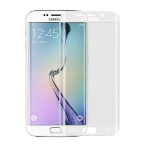 Protector display No brand for Samsung Galaxy S6 Edge, Silicone, White - 52142