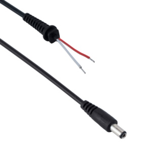 DC cable, DeTech, 5.5*2,5, 1.0m - 18305