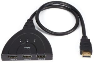Adapter No brand HDMI 3 in 1, Black - 18165