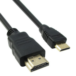 Καλώδιο mini HDMI DeTech, 1.5m, Μαύρο – 18066