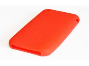 Silicone Full Cover Case for iPhone 3G/3GS Red