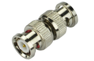 Double BNC male Connector 10τεμ DeTech - 17149