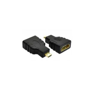 Adaptor HDMI θυληκό σε MICRO HDMI αρσενικό Χρυσό Well ADAPT-HDMIF/UHDMIM-W ( 16789 )