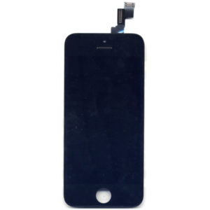 Οθονη Για Apple iPhone 5S Με Τζαμι Μαυρο Χωρις Ηome Button-Sensor Light-Ακουστικο Grade A