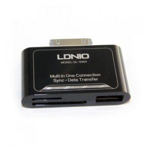 συσκευή ανάγνωσης καρτών + USB port LDNIO DL-P303-14207