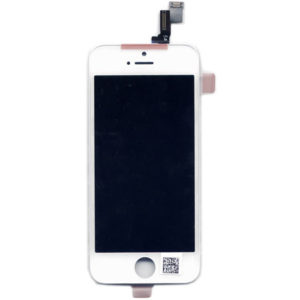 Οθονη Για Apple iPhone 5S Με Τζαμι Ασπρο Χωρις Ηome Button-Sensor Light-Ακουστικο Grade A