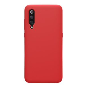 Θηκη Liquid Silicone για Xiaomi Mi 9 Κοκκινη