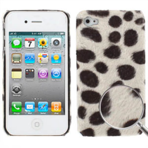 Plastic Case with Fluff (iPhone 4 / 4S)