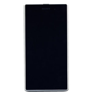 Οθονη Για Sony Xperia Z1/C6902/L39h/C6903/C6906/C6943 Με Τζαμι Ασπρο Touch Digitizer Και Frame OR