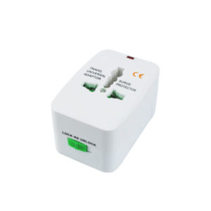 Adapter No brand EU / US / UK / AU to and from EU / US / UK / AU DT 220V, Universal, white -17109