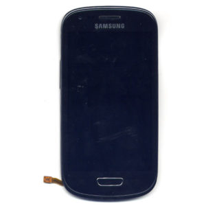 Οθονη Για Samsung i8190 Galaxy S3 mini OR Με Τζαμι Μαυρο,Με Εμπρος Μερος Προσοψης OR (GH97-14204C)