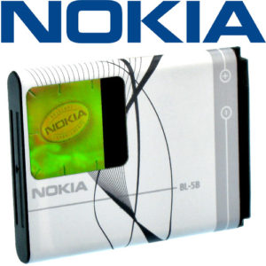 Original Nokia BL-5B for 5500 Sport,6020, 6021, 6060, 6070 Bulk