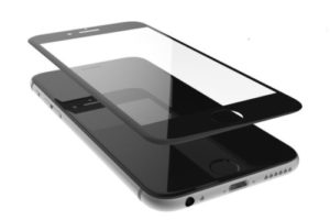 LCD προστάτης σιλικόνης για το κινητό No brand για το iPhone 6 Plus, σιλικόνη, Μαύρο - 52147