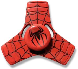 Μεταλλικό Fidget Spinner Spiderman Red 4 Min