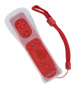 Remote control for Wii and Wii U with Motion + Red