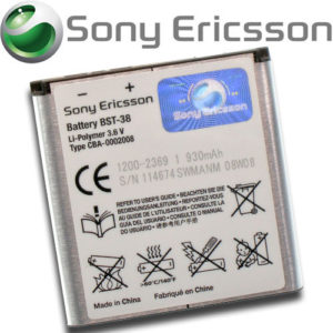 Original Sony Ericsson Μπαταρία BST-38 (Bulk - Χωρίς Συσκευασία)