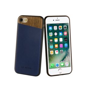 SO SEVEN DANDY WOOD IPHONE X XS blue backcover