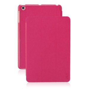Leather case for iPad mini, No brand cyclamen - 14715