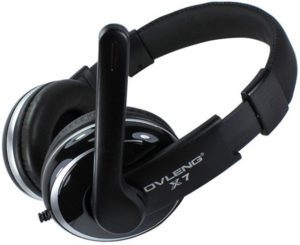 Ακουστικά Υπολογιστή Ovleng X-7 με Μικρόφωνο, Μαύρο - 20222