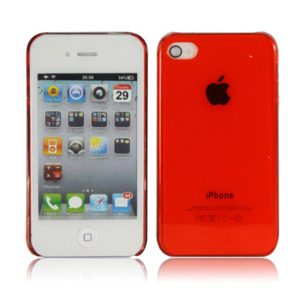 Crystal Case for iPhone RED (iPhone 4 / 4S)