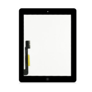 Τζαμι Για Apple iPad 3 Με Home Button Μαυρο Grade A