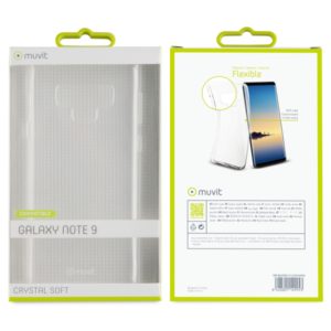 MUVIT TPU CRYSTAL SOFT SAMSUNG NOTE 9 trans backcover