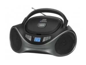 AEG Bluetooth Stereo Radio with CD/MP3 SR 4375 BT/CD/USB/MP3 black