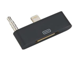 Audio Adapter 8pin to 30pin for iPhone 5 (black)