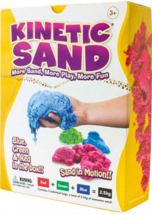 Kinetic Sand Μπλε χρώμα 2270γραμ