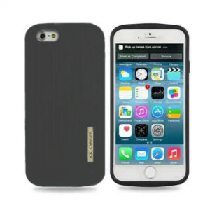 Προστατευτικό για το κινητό τηλέφωνο No brand για το iPhone 6 / 6δ, Πλαστικό, Μαύρο - 51196
