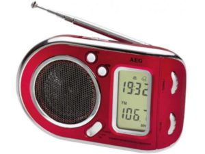 AEG Multi-band radio WE 4125 Red