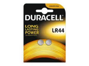 Battery Duracell Button Cell LR44 (2 Pcs)