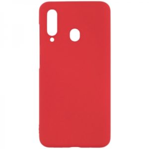 SENSO SOFT TOUCH SAMSUNG A60 red backcover