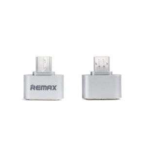 Аdapter USB - Micro USB, Remax RA-OTG, OTG, Silver - 17162
