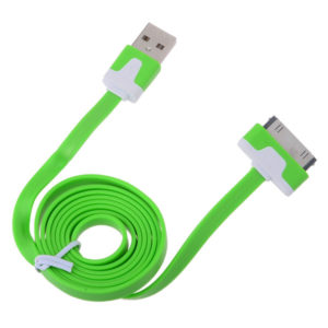 Data cable USB Lightning for iPhone 4/4s, flat - 14047