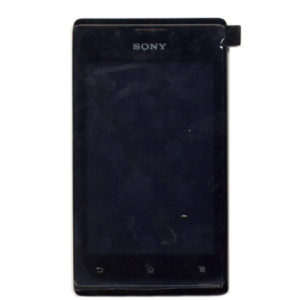 Οθονη Για Sony Xperia E / E Dual / C1604 / C1605 / C1505 Με Τζαμι κ Frame Μαυρο OR